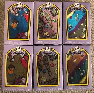 미개봉 나이트메어 포어 크리스마스 세가 넥타이 전 6종