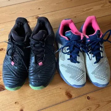 소프트 테니스 신발 24.5cm 25cm