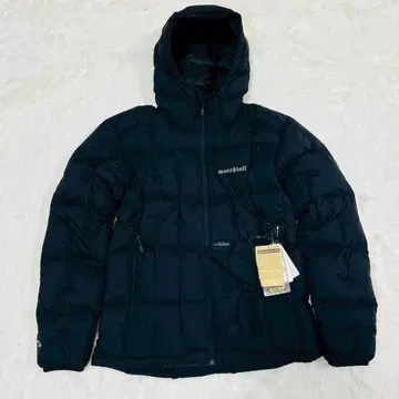 몽벨 네쥬 다운 후드티 Men's S 블랙 미사용 완판템 택 포함