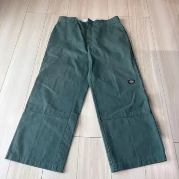 Dickies 85283 더블니 워크 팬츠 36 그린