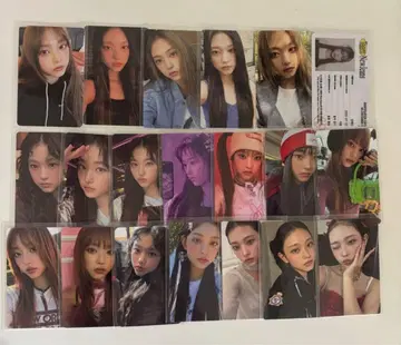 newjeans 해린 트레이딩 카드