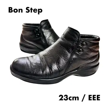 Bon Step 본스텝 오츠카 제화 사이드 지퍼 숏부츠 23cm