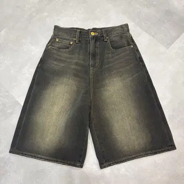 SLY TRACY WIDE HALF PT-BE 하프 팬츠 데님