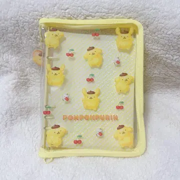 산리오 폼폼푸딩 클리어하고 통통한 3D 클리어 바인더