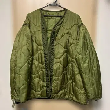 70s 실물 미군 M-65 라이너 M-65 퀼팅 자켓