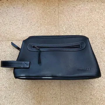 Snobbist 블랙 가죽 백