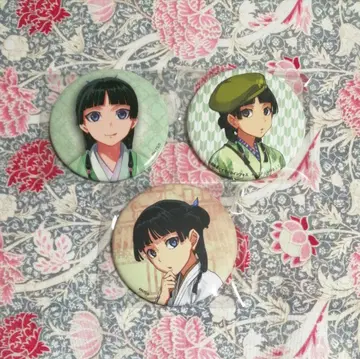 고양이 고양이 캔뱃지 3개 세트 약사의 혼잣말 원작전 마오마오