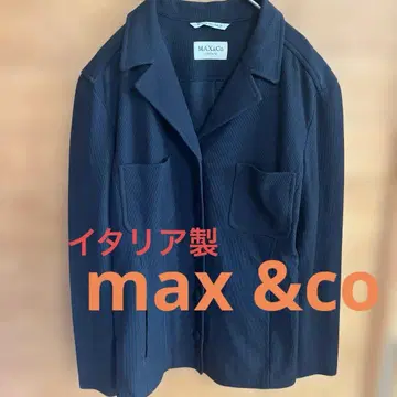 [ 새상품급 ] 맥스앤코 테일러드 자켓 38 이탈리아제 블랙