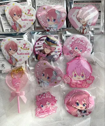 스토푸리 사토미 캔뱃지 묶음 판매