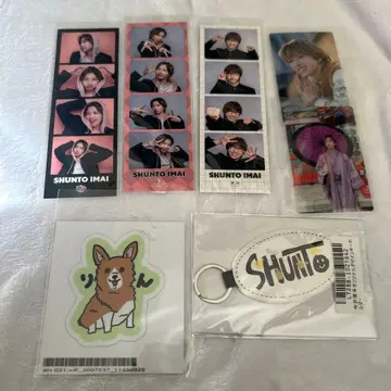 [ 한정판 ] 이마이 토시토 키링 스티커 클리어 카드