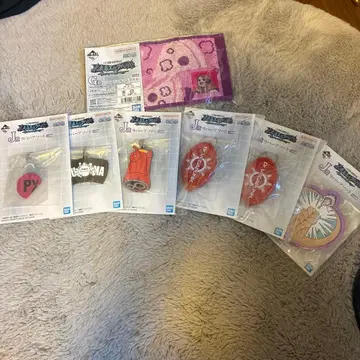 반다이 애니메이션 캐릭터 키링 세트