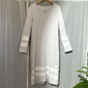 젤라또피케 원피스 연보라 x 화이트