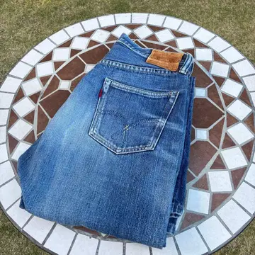 풀카운트 Full Count 데님 팬츠 블루 빈티지