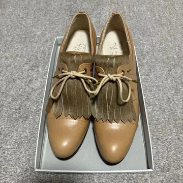 Salvatore BG 프린지 옥스퍼드 신발 24cm