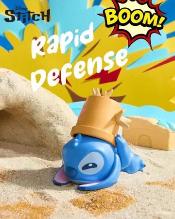 스티치 miniso 디즈니 피규어