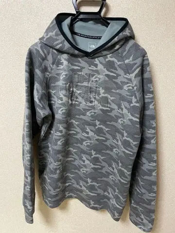 THE NORTH FACE XL 카모플라쥬 후드티