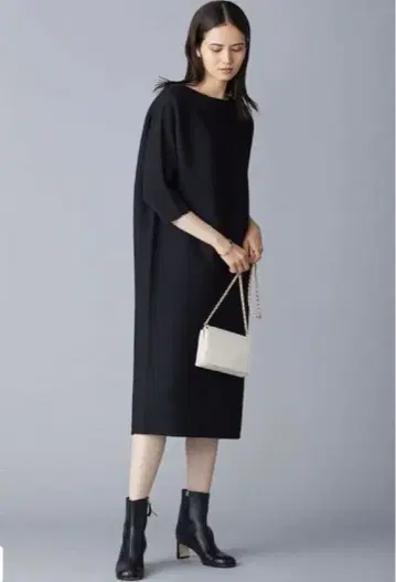 ICB 블랙 니트 원피스 M