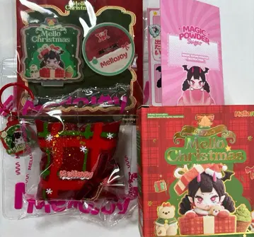 mellojoy 메로조이 크리스마스 크리스마스 허그 스퀴즈 아크릴 스탠드