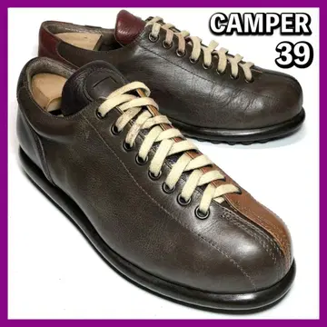 캠퍼 39 바이컬러 브라운 약 25.5cm 남성용 CAMPER