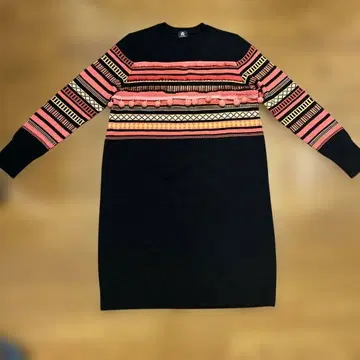 폴 스미스 기하학 패턴 원피스