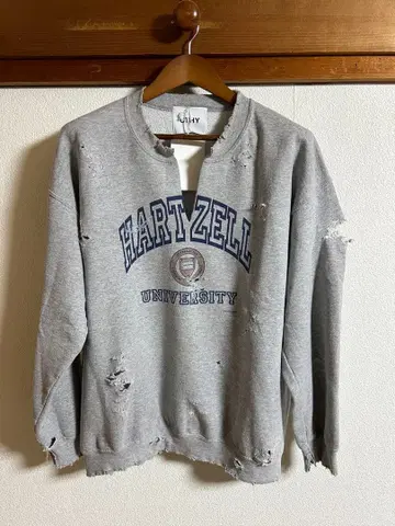 CTHY 마토메 CRASH 오버사이즈 스웨트 셔츠