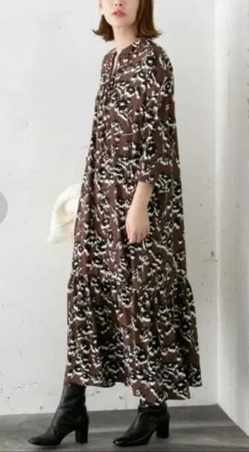 URBAN RESEARCH ROSSO 플라워 맥시 원피스