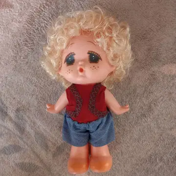 빈티지 쇼와 레트로 인형 일본제