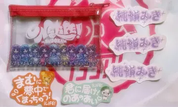 iLiFE! 미니 클리어 파우치 스티커 무도관 굿즈