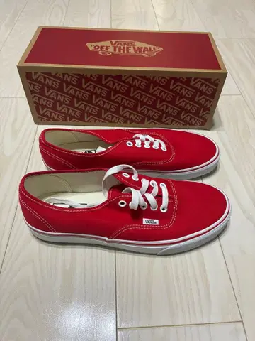 VANS Authentic USA 기획 레드