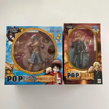 P.O.P 몽키 D 루피 상디 2체 세트