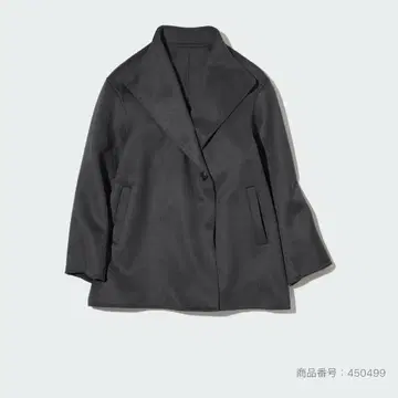 UNIQLO 숏코트 그레이