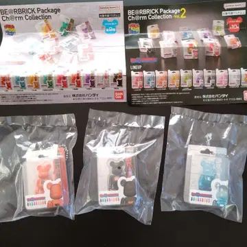 BE@RBRICK Charm Collection 3개 세트