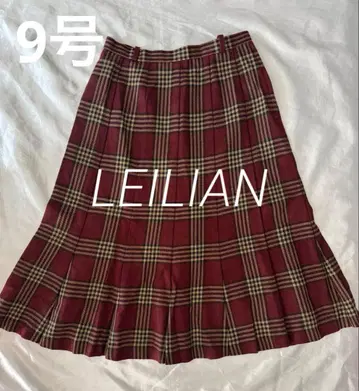 [ LEILIAN ] 체크 무늬 스커트 새상품급 9호