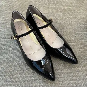 fitfit 에나멜 스틸레토 펌프스