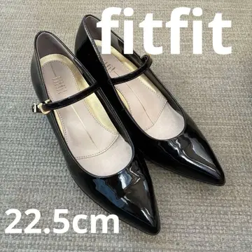 fitfit 에나멜 스틸레토 펌프스