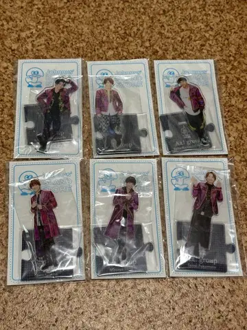 A! group 아이돌 아크릴 스탠드 6체 세트 2020 여름