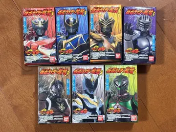 절판 소프트 비닐 가면라이더 류우키 3 전종 세트