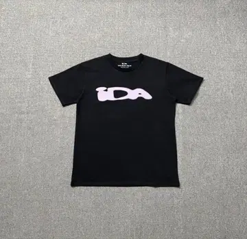 ida sply 로고 반팔 T셔츠 블랙 사이즈 L
