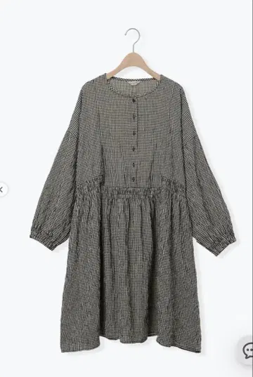 택 포함 사만사 모스모스 셔링 절개 풍성한 튜닉 블랙