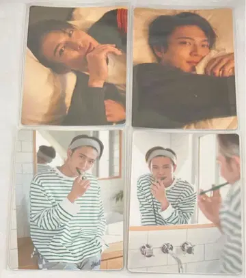 카토 다이고 THE BODY SHOP 트레이딩 카드 2장