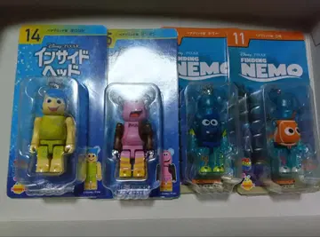 디즈니 픽사 베어브릭 해피 복권 4종 일괄