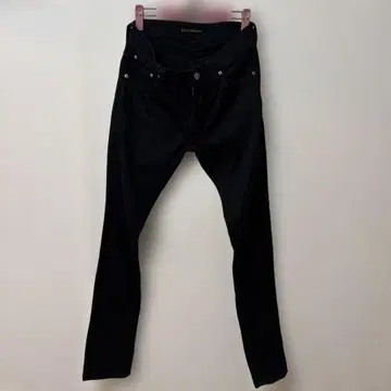 누디 진스 코 블랙 스키니 데님 unisex