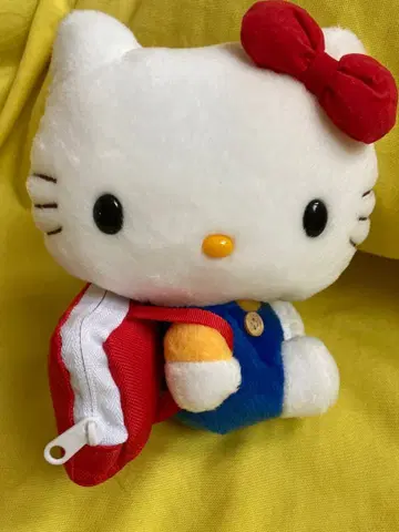 NTT 콜라보 2003년 키티 백 포함 봉제 인형 전보