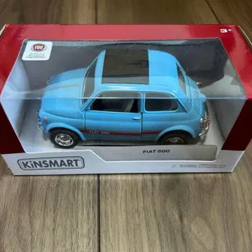 Kinsmart Fiat 500 스카이블루 미니카 1/36