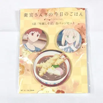 에미야네 집의 오늘밥 캔뱃지 세트 연말 시로 세이버 Fate