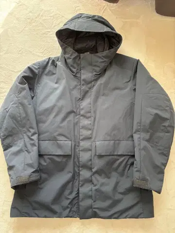 유니클로 다운 자켓 네이비 XL