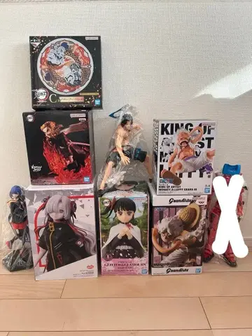 피규어 묶음 판매 7체 세트 덤