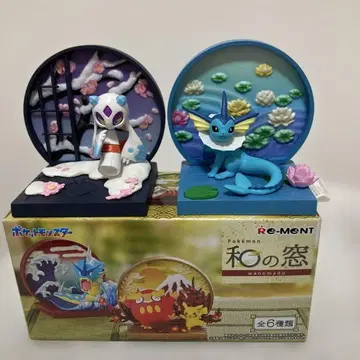 Re-Ment 와노마도 Vaporeon Froslass 2체 세트