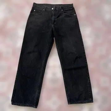 Wrangler 블랙 데님 34 X 32 릴랙스핏