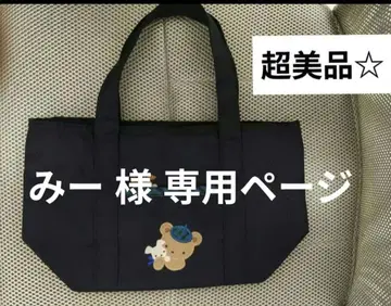 미사용 새상품! 파밀리아 토트백 미니 핸드 빨간색 계열 체크